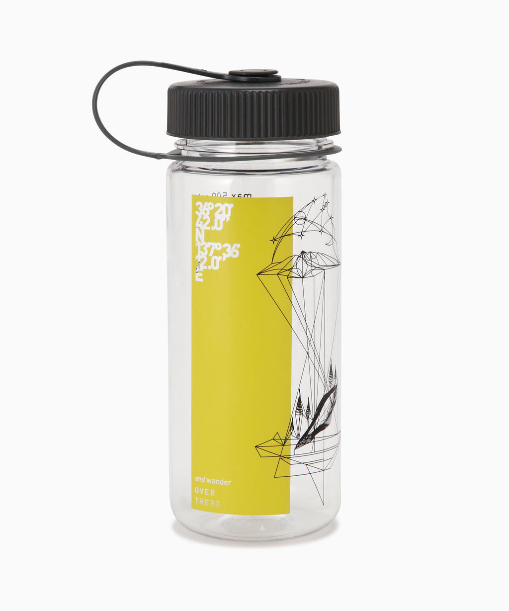 kagamiike printed bottle - yellow