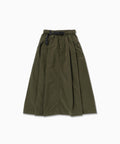 oversized cargo skirt (W) - khaki
