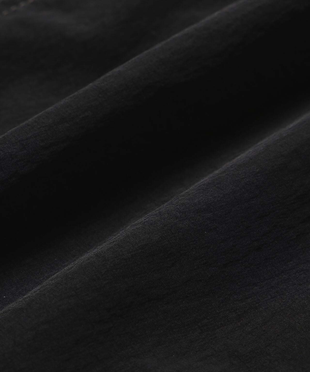 crinkled nylon pants