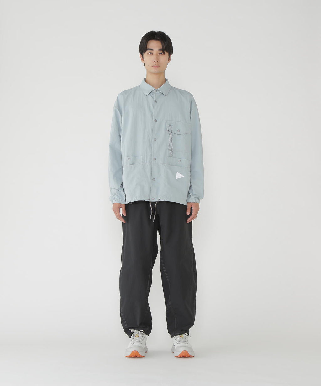 crinkled nylon shrits jacket