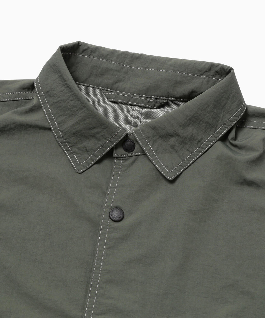crinkled nylon shrits jacket