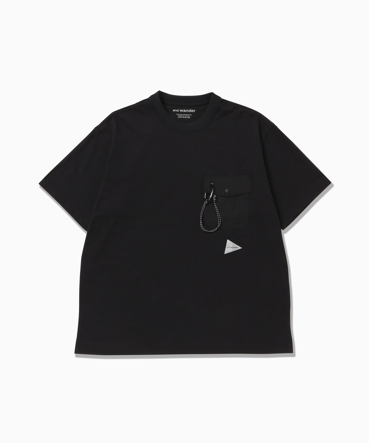 pocket T - black
