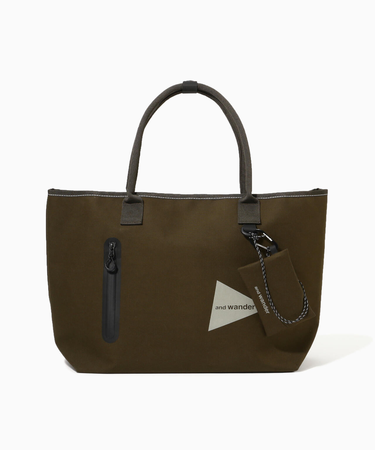 PE/CO tote bag - d.khaki