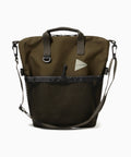 PE/CO 2way bag - d.khaki