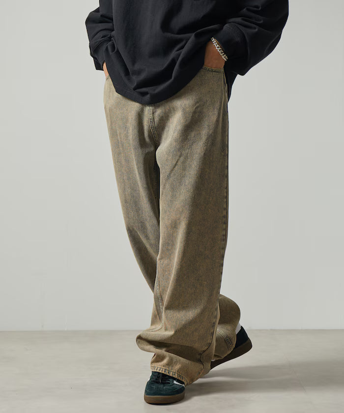 Wide Straight Denim Pants [Limited Edition]