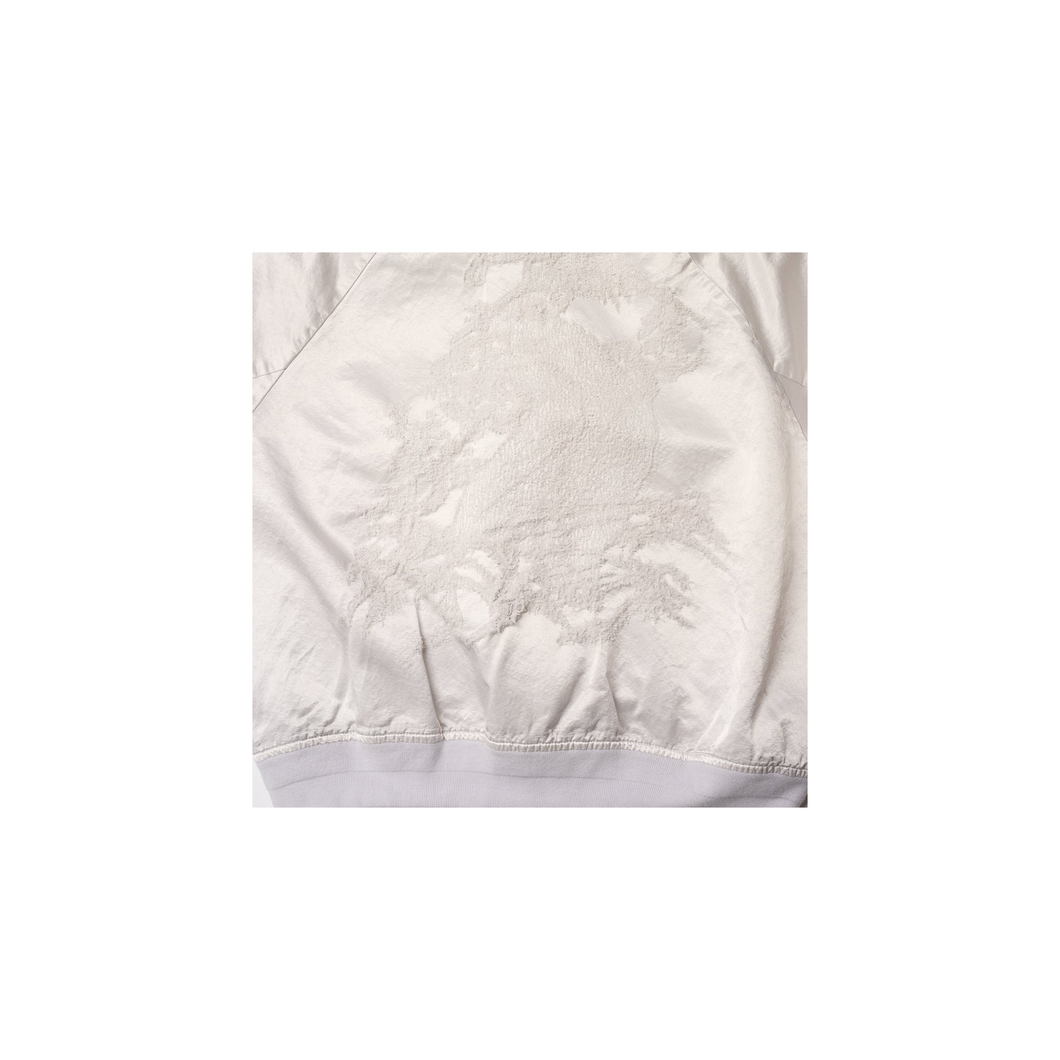 THREADLESS AIR EMBROIDERY SOUVENIR JACKET : L.GREY