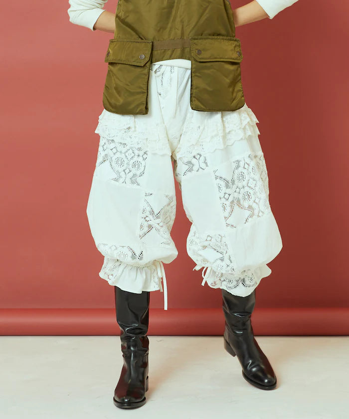 2WAY Lace Bolero & Chaps Pants