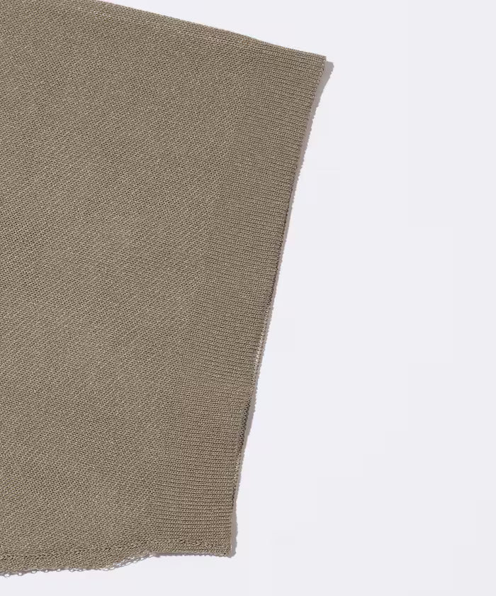 COOL TOUCH Double Face Color Polo Neck Knit Pullover Contact Cooling
