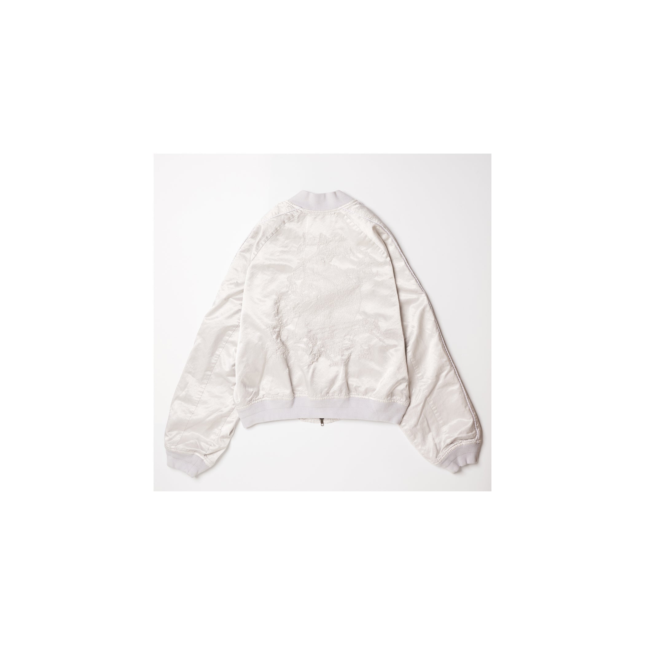 THREADLESS AIR EMBROIDERY SOUVENIR JACKET : L.GREY