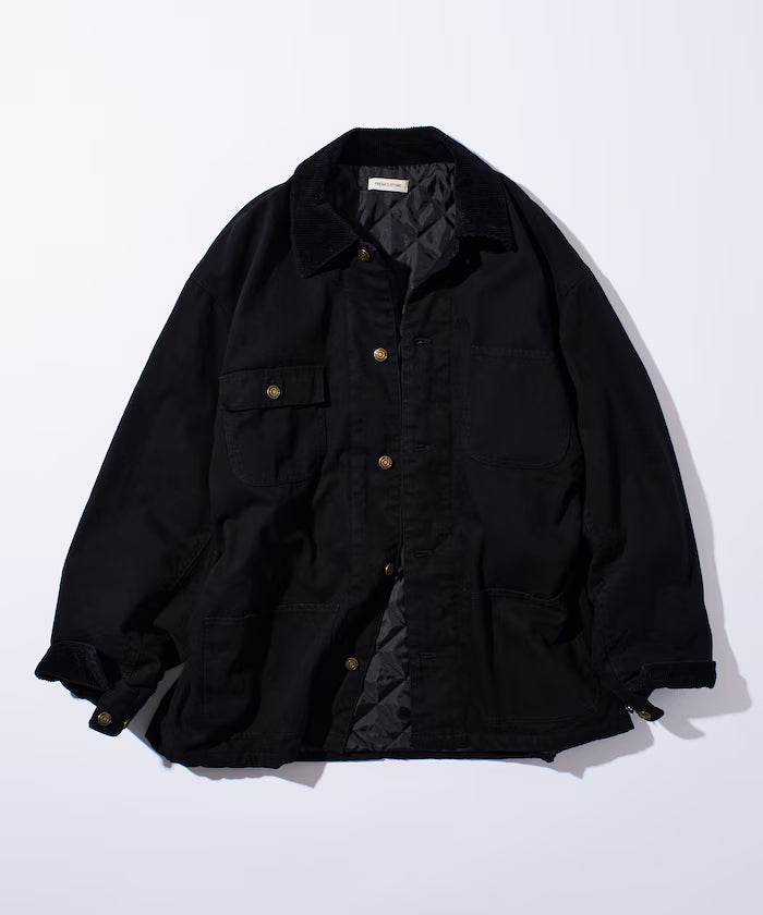 Big Silhouette Corduroy Switch Duck Coverall Jacket [Limited Edition]