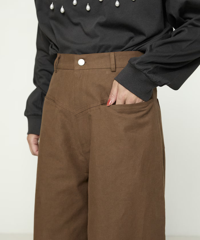 Barrel Pants with Slash Pocket Limited Edition