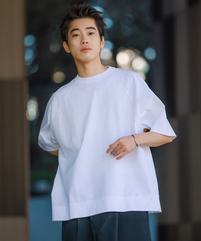 STORATECH/Stratech Lightweight Wide Silhouette Raglan T-Shirt/Antibacterial/Odor Resistant/Antimicrobial/UV Cut/Contact Cooling Moisture-Wicking 【Limited Edition】