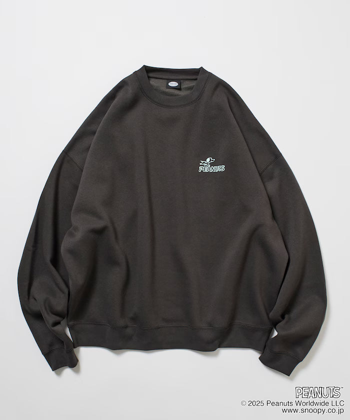 PEANUTS/Peanuts Exclusive Back Print Crew Neck Sweatshirt/Snoopy 【Limited Release】