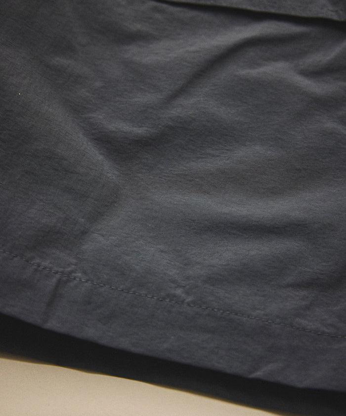 Relaxed Fit Recycled Nylon Webbing Belt Shorts