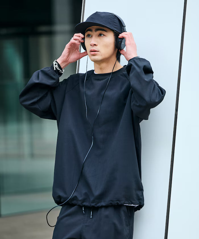 AiRide/Air Ride Relax Fit Raglan Long Sleeve Pullover/Pocketable/Quick Dry/UV Cut [Limited Edition]