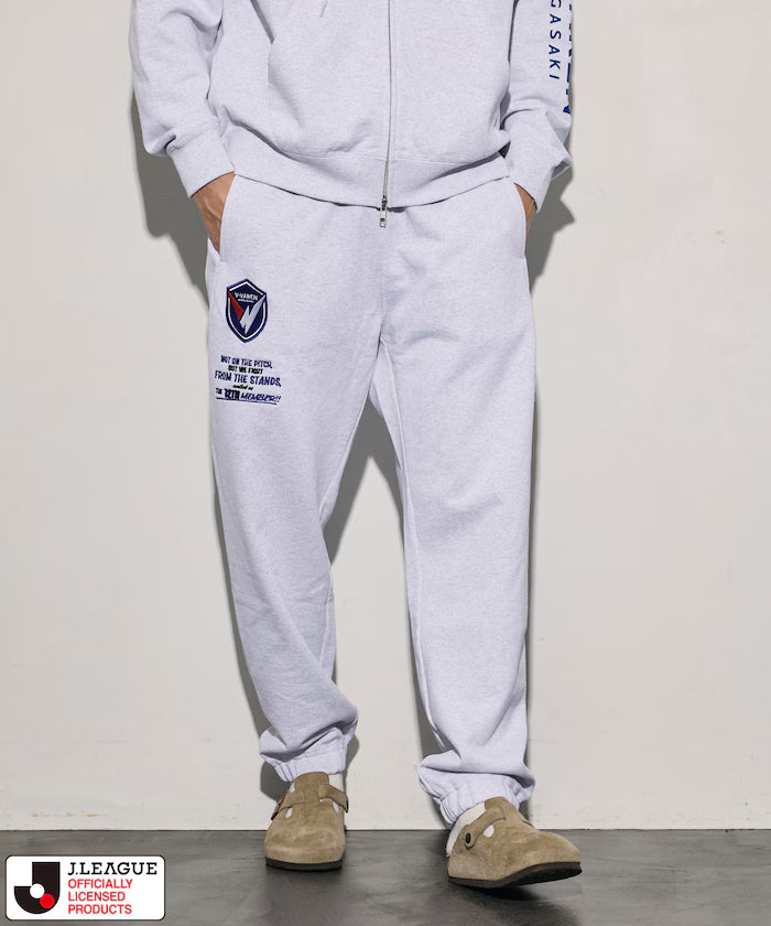 [Sales start on 3/19 at 10:00] J.LEAGUE × FREAK'S STORE Special Order SUPPORTERS SWEAT PANTS [V-Varen Nagasaki]