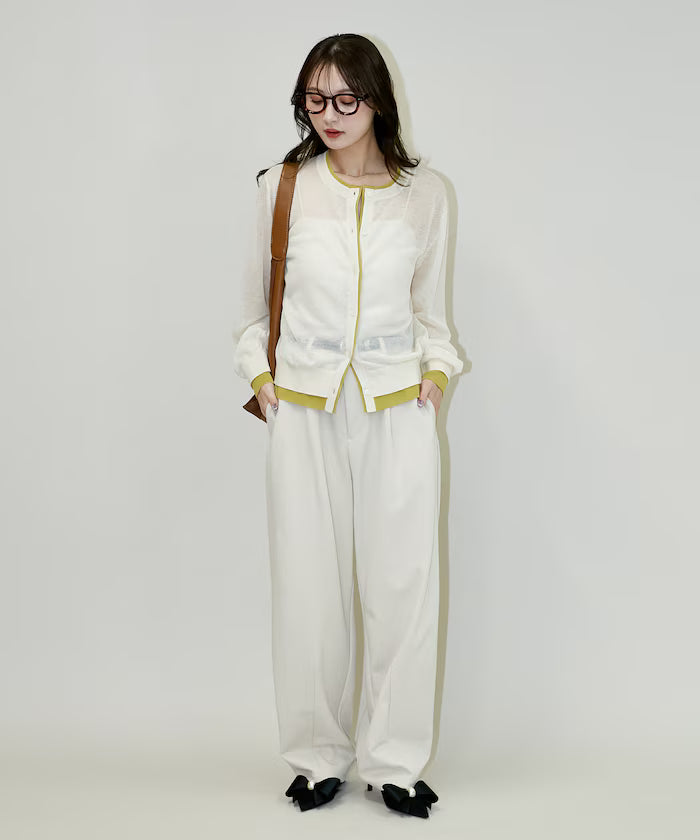 Cardboard Material Curve Pants Limited Edition