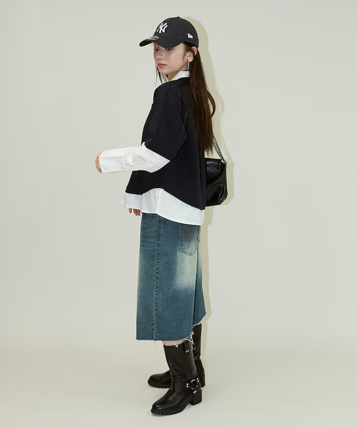 Shirt Layered Polo Top Limited Edition