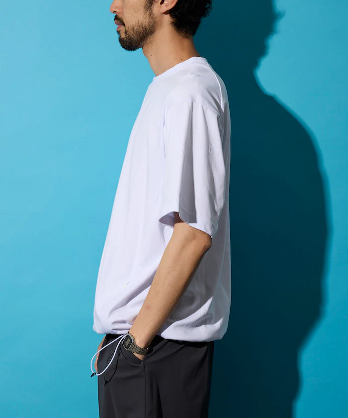 SUPER ICE / Super Ice Crew Neck Spindle T-Shirt Contact Cooling / Quick Dry / UV Cut