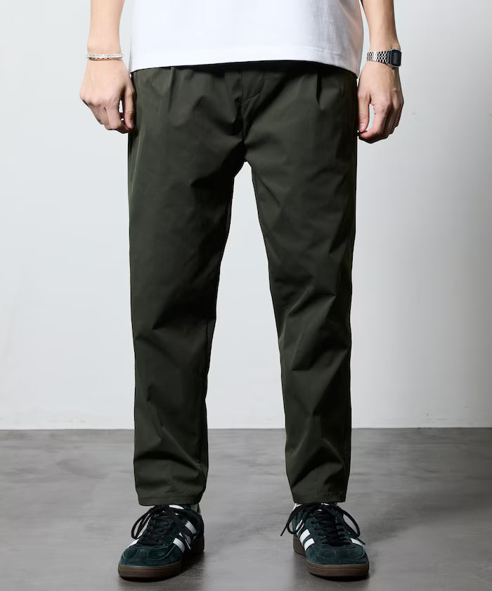 Slim Tapered Silhouette Poly Chino Easy Pants 【Limited Edition】