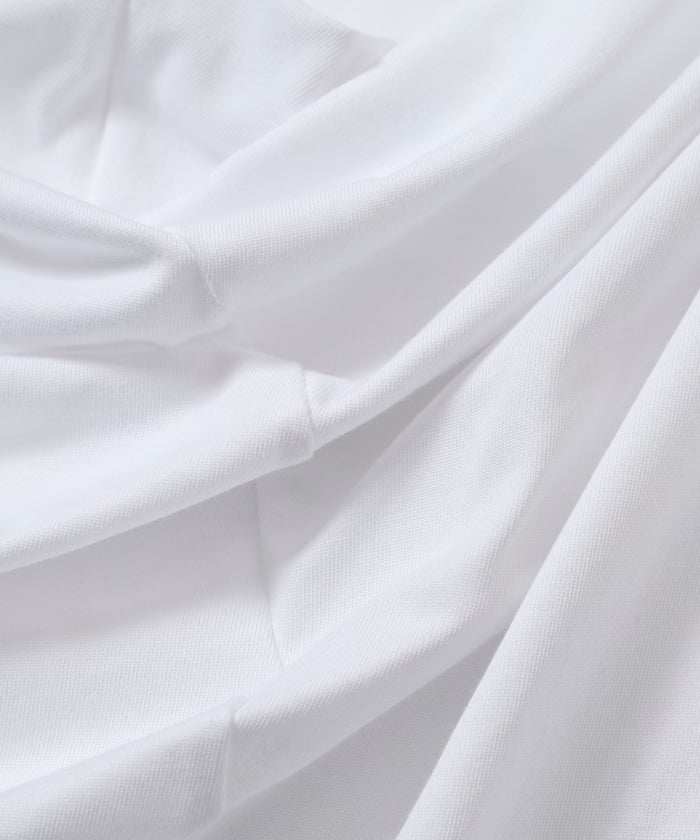Lace Docking Draped Neck Top 【Limited Edition】