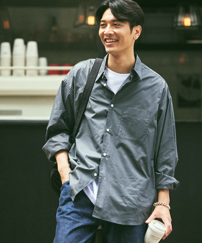 Relax Fit Relax Fit Regular Collar Shirt [Limited Edition]