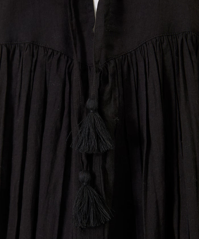 India Square Neck Frilled Dress