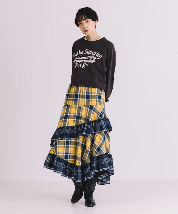 Grunge Cutoff Short Sweatshirt