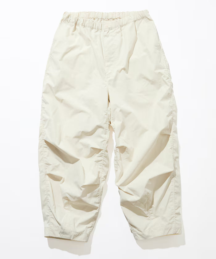 Quick Dry Fabric Wide Silhouette Poly Rip Cross Military Circus Pants/UV Cut/Quick Dry 【Limited Edition】