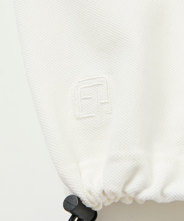 Big Silhouette Spindle Short Sleeve Tech Polo