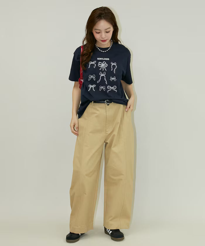 Ribbon Embroidery T-Shirt Limited Edition