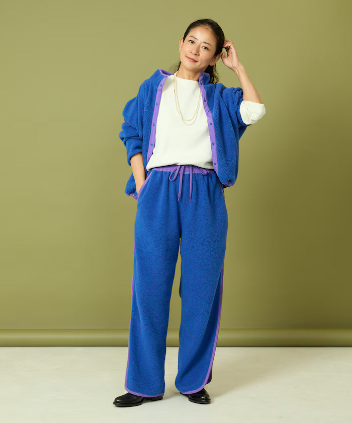 Side Zipper Fleece Pants