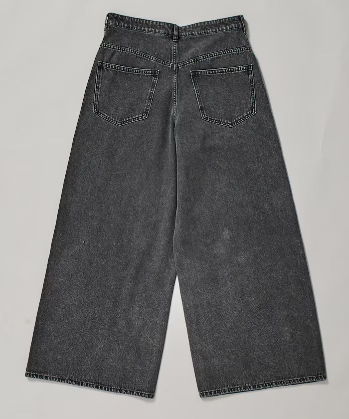 Wide Flare Silhouette Denim Pants [Limited Edition]