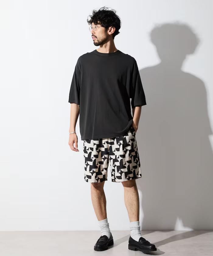 Pattern Easy Shorts / All-over Print Short Pants / Compatible with Setup