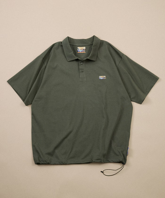 FREAK'S STORE for BEACH & FES Relax Fit One Point Logo Spindle Polo Shirt