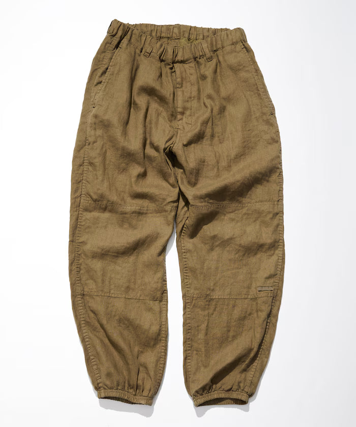 Linen Gym Tapered Pant 1.1 - Olive