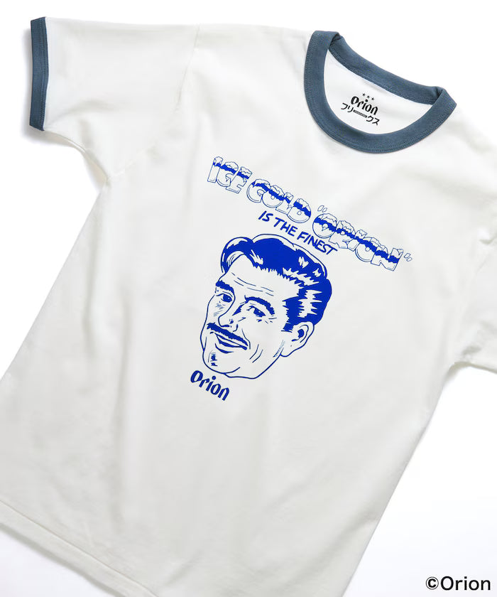 [Release on 5/29 12:00] Exclusive ORION RINGER MAN TEE - White/Navy