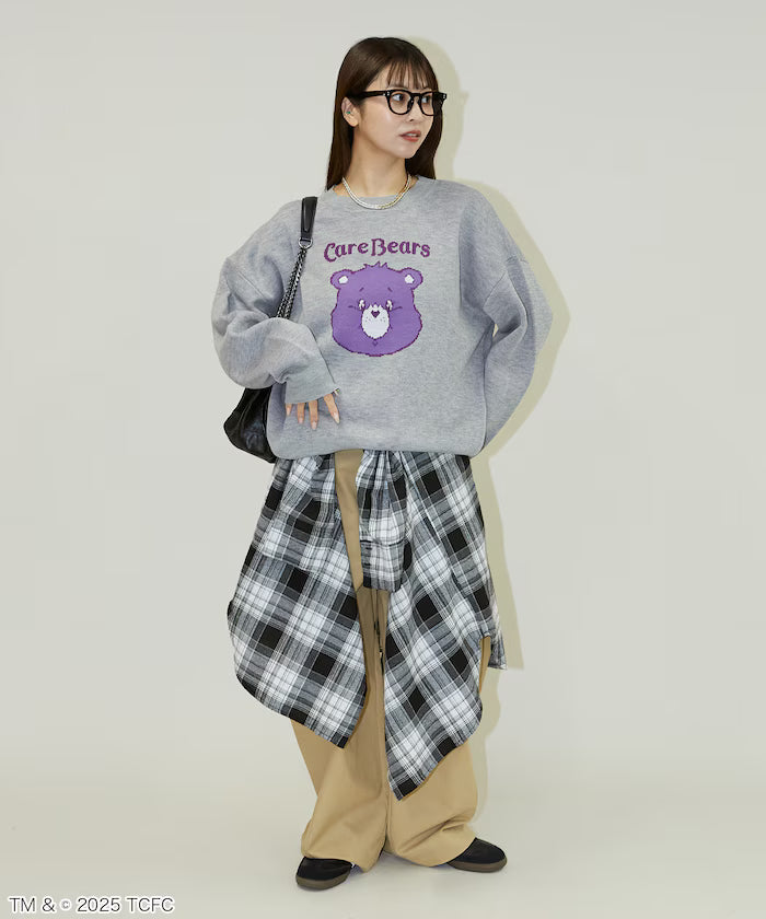 CareBears(TM)/ケアベア(TM) Face Jacquard Knit Limited Edition