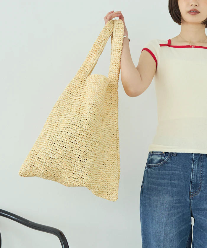 Raffia Tote Bag