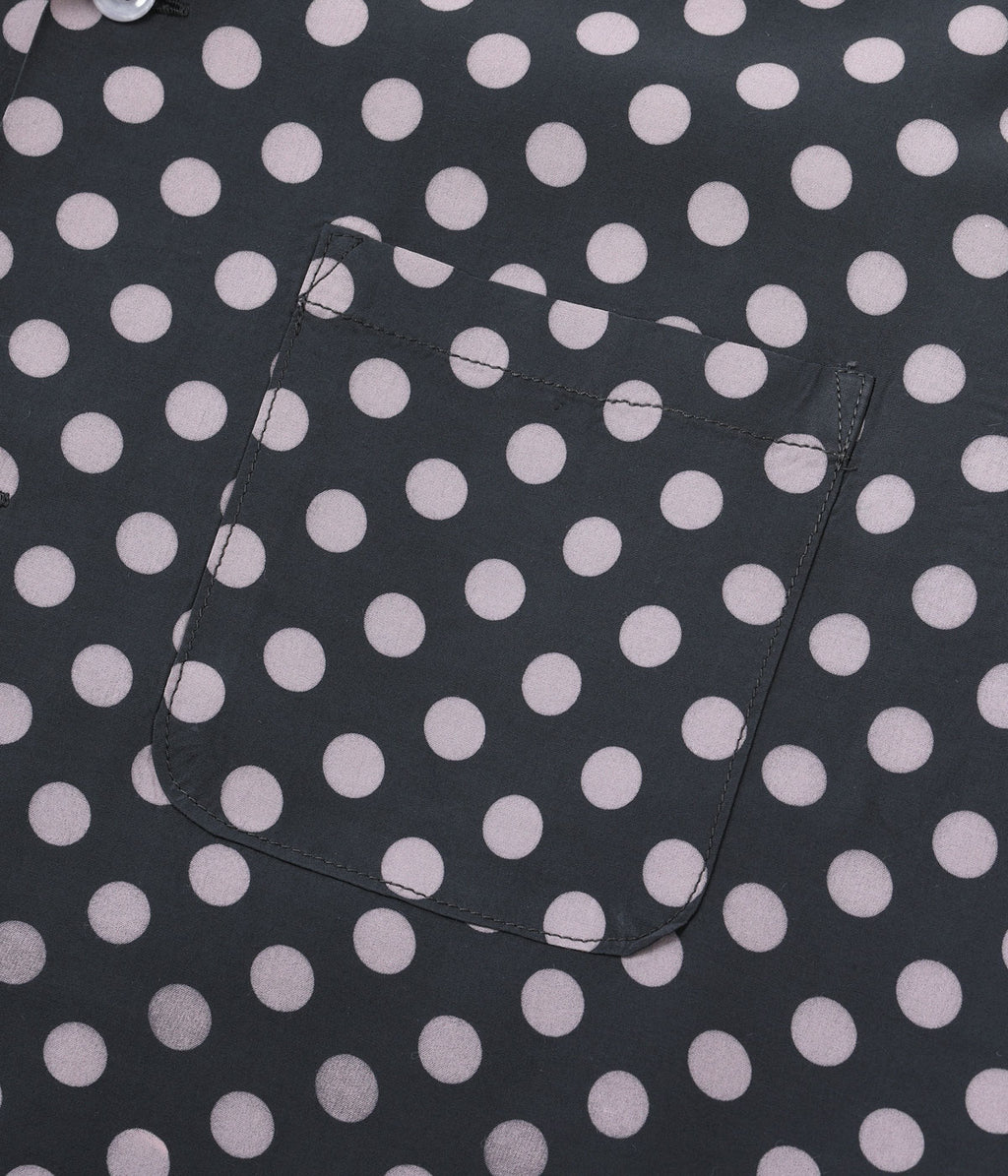 HIGH DENSITY RAYON OPEN SHIRT “POLKA DOT”