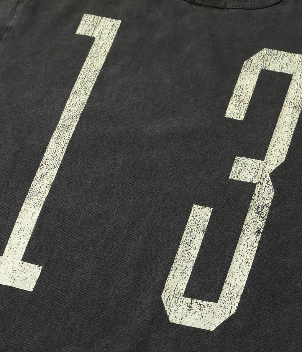 MODUCT PIGMENT DYED “UNLUCKY NUMBER” T-SHIRT (SHORT SLEEVE)
