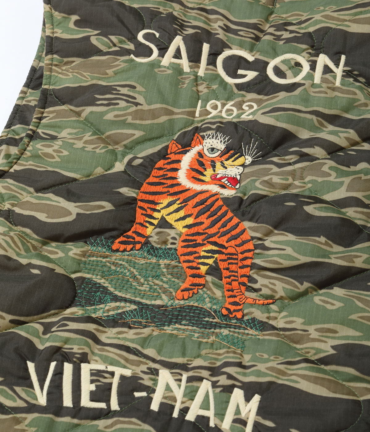 Early 1960s Style Vietnam Liner Vest “VIET-NAM TIGER”