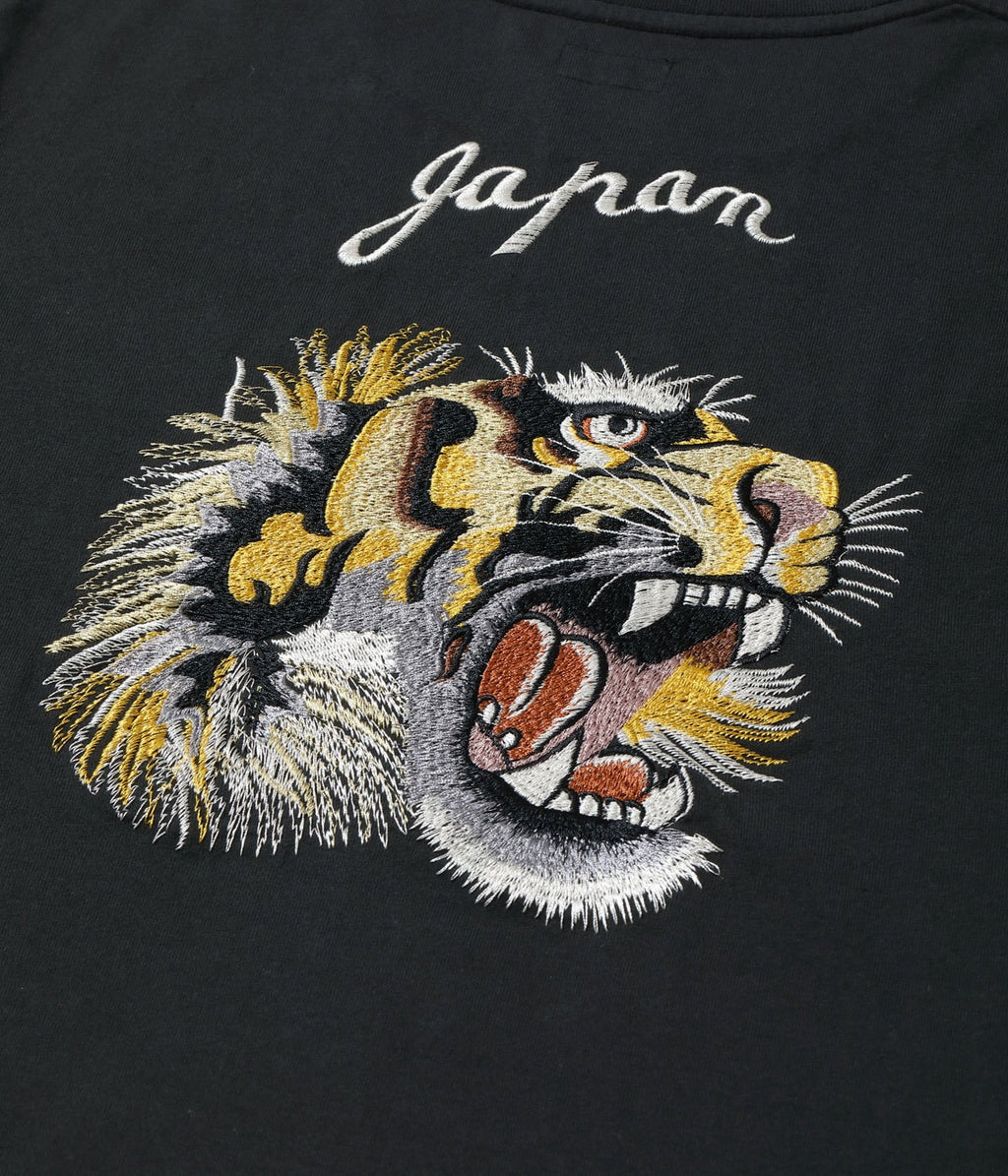 LONG SLEEVE SUKA T-SHIRT EMBROIDERED “TIGER”