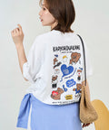 [May 22 12:00 Sales Start] kaoyorinakami × FREAK'S STORE / Kaoyorinakami Special Edition Random Bear Tee - Off-White