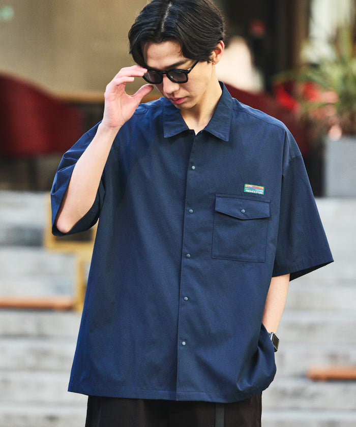 AiRide/Air Ride Relax Fit Short Sleeve Pocket Shirt/Dry Fast/UV Cut 【Limited Release】