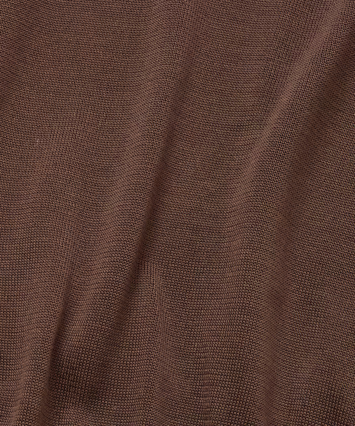 Limited Edition Relaxed Fit Color Block Henley Neck Knit