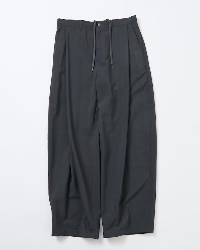 AiRide/Wide Silhouette Pocketable Tuck Slacks Pants/Quick-dry/UV Cut [Limited Edition]