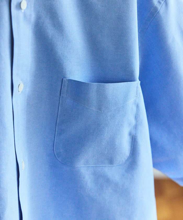 AIRDRY HIGH TECHYARN high-performance material oxford button-down shirt short sleeve moisture-wicking quick-dry
