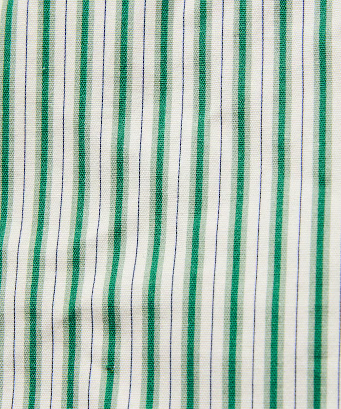 Stripe Print Canvas Tote Bag