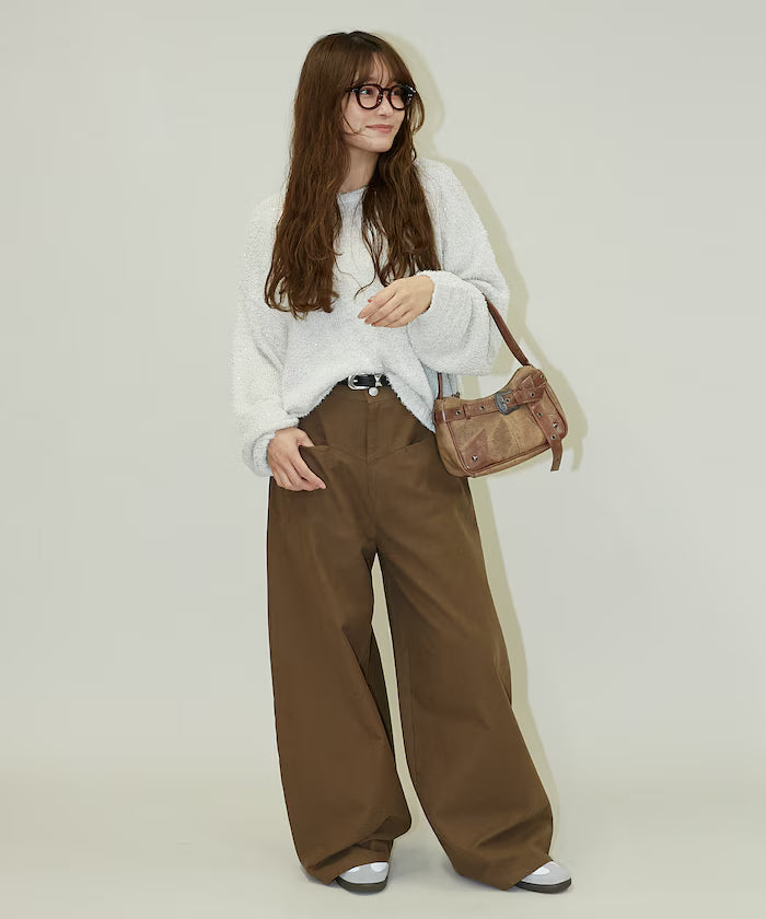 Barrel Pants with Slash Pocket Limited Edition
